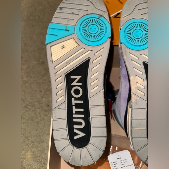 Louis Vuitton X Virgil Abloh high top trainers - Picture 8 of 14